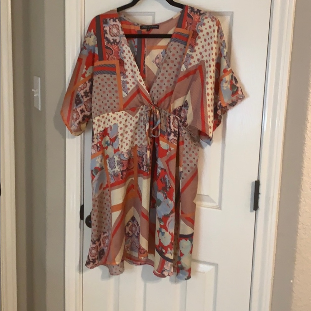 🧡❤️Flowing Knee Length King & Saints Dress